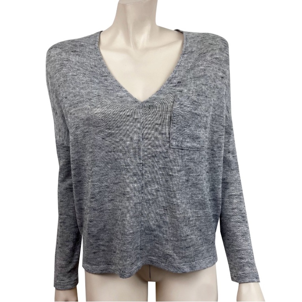 BDG Gray V-Neck Sweater